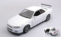Nissan Skyline Gt-r (R34) White – Welly 1:24
