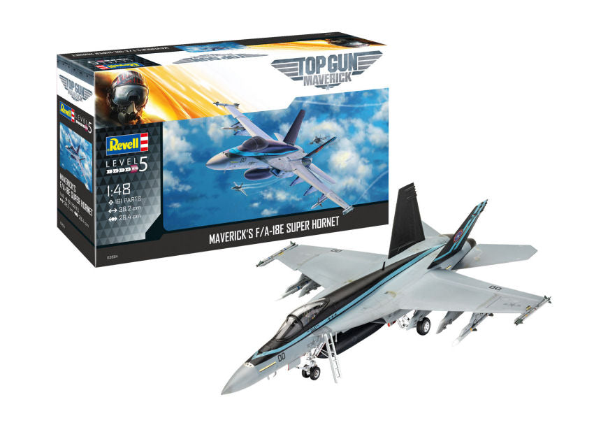 Maverick's F/A-18E Super Hornet Top Gun Movie Kit – Revell 1:48