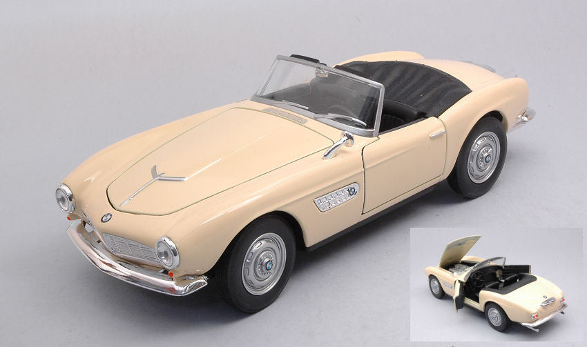 BMW 507 Light Beige Canopy Open – Welly 1:24