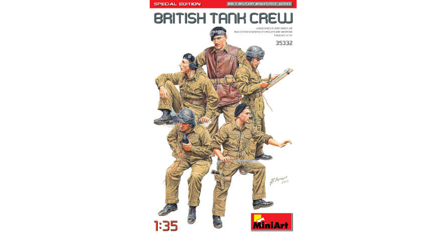British Tank Crew Special Edition Kit – Miniart 1:35