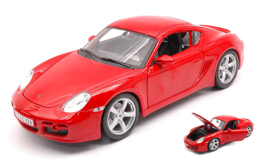 Porsche Cayman S rosso 1:18 – Maisto