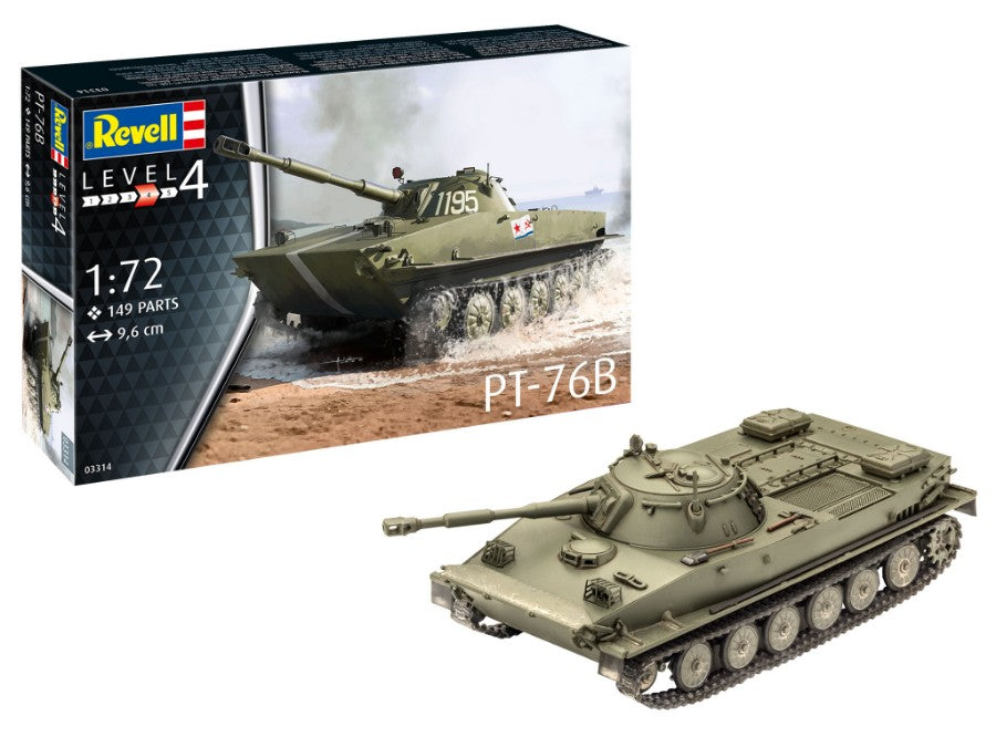 Corazzato PT-76B Kit – Revell 1:72