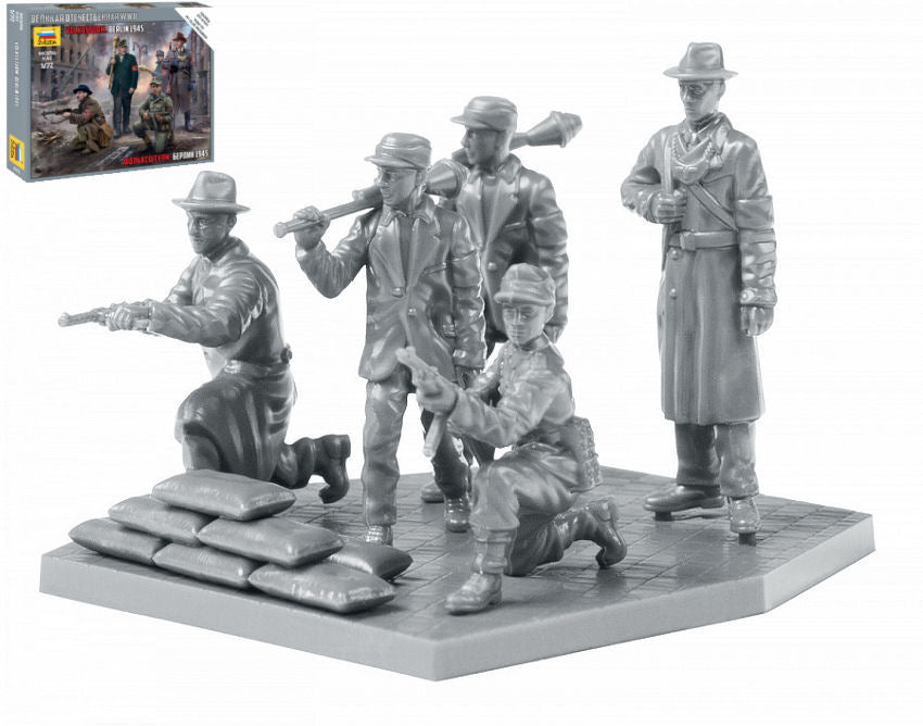 German Volkssturm Kit – Zvezda 1:72