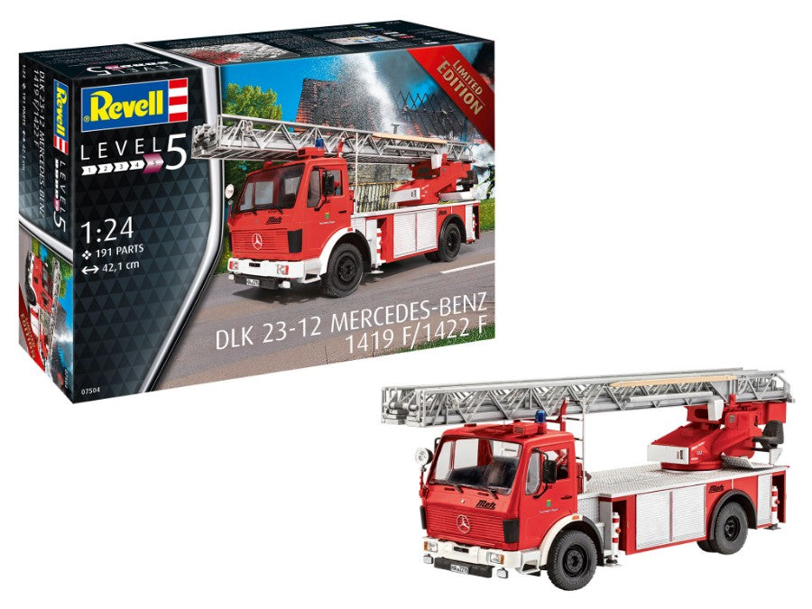 Fire Engine Mercedes 1419 F/1422 F Kit – Revell 1:24