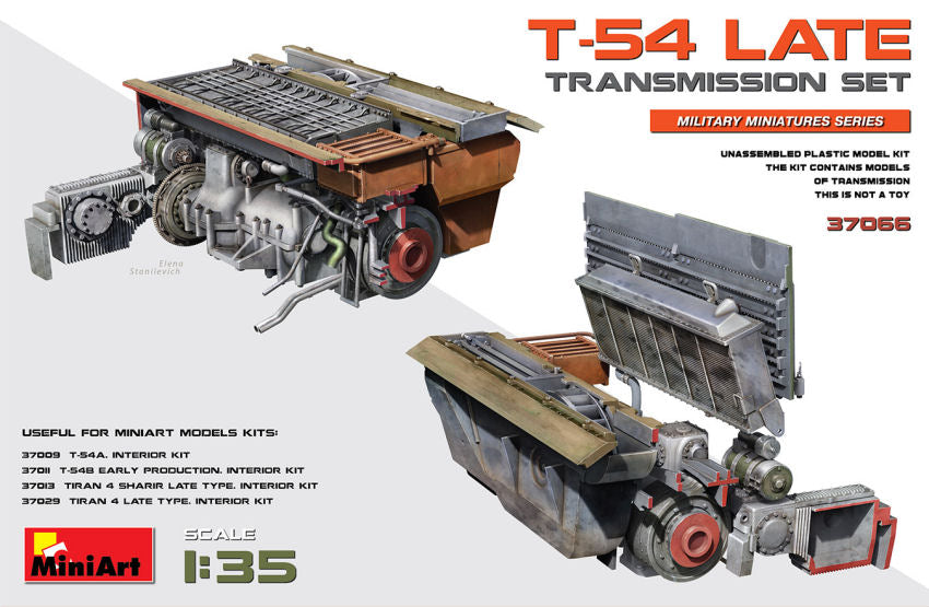 T-54 Late Transmission Set Kit – Miniart 1:35