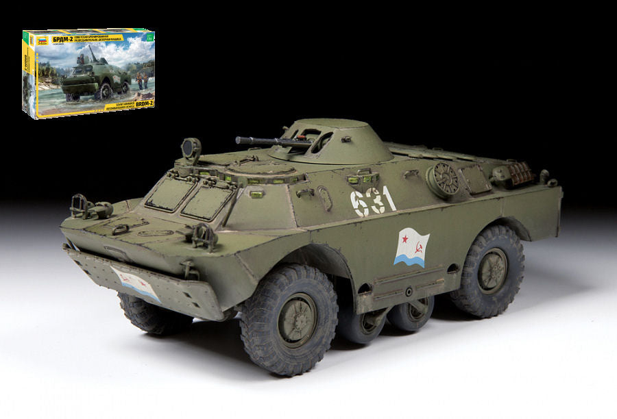 BRDM-2 Russian Armored Car Kit – Zvezda 1:35