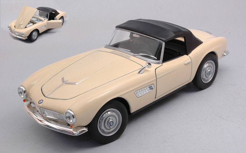 BMW 507 Light Beige Canopy Closed – Welly 1:24