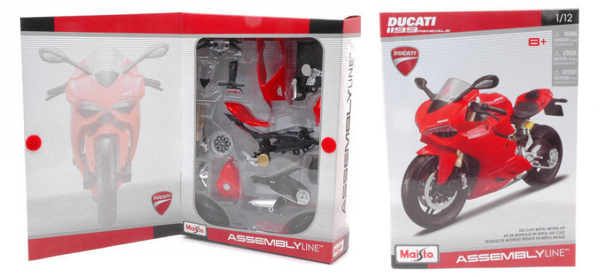 Ducati 1199 Panigale Red Kit – Maisto 1:12