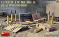 7,5 Cm Pzgr.& Gr.Patr.Kw.K.40 Shell With Ammo Boxes Kit – Miniart 1:35