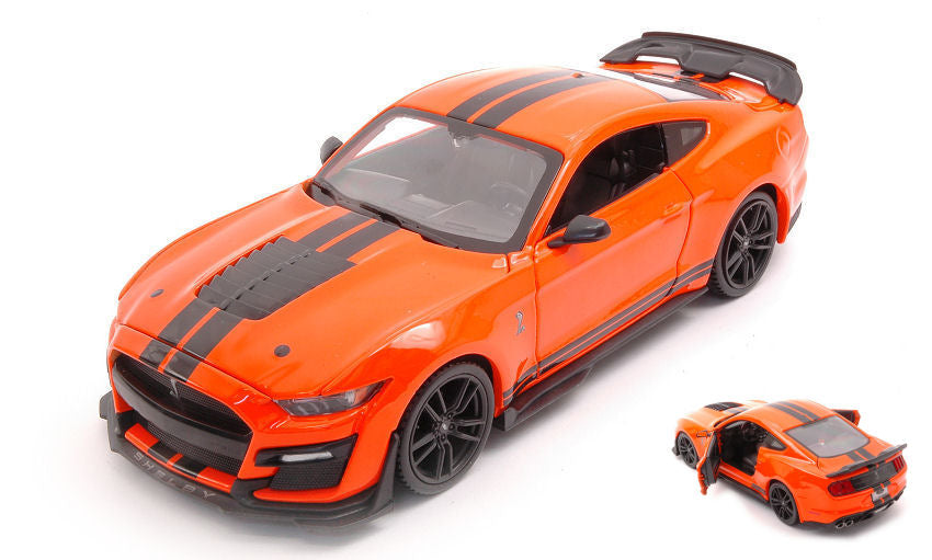 Ford Mustang Shelby Gt500 2020 arancione 1:24 – Maisto