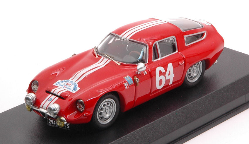 Alfa Romeo TZ1 N.64 Winner Criterium Cevennes 1964 Rolland-augias – Best Model 1:43