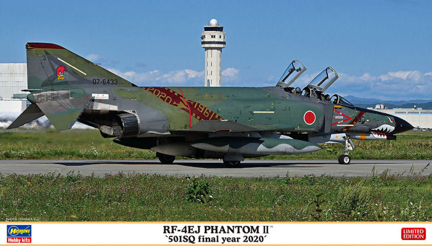 RF-4EJ Phanttom Ii 501SQ Final Year 2020 Kit – Hasegawa 1:72
