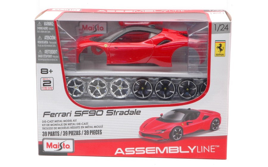 Ferrari SF90 Stradale 2020 Red Kit – Maisto 1:24