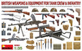 British Weapons & Equip.for Tank Crew & Infantry Kit – Miniart 1:35