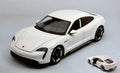 Porsche Taycan Turbo S White – Burago 1:24