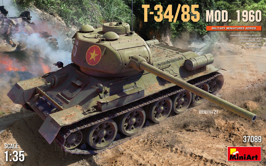 T-34-85 Mod.1960 Kit – Miniart 1:35