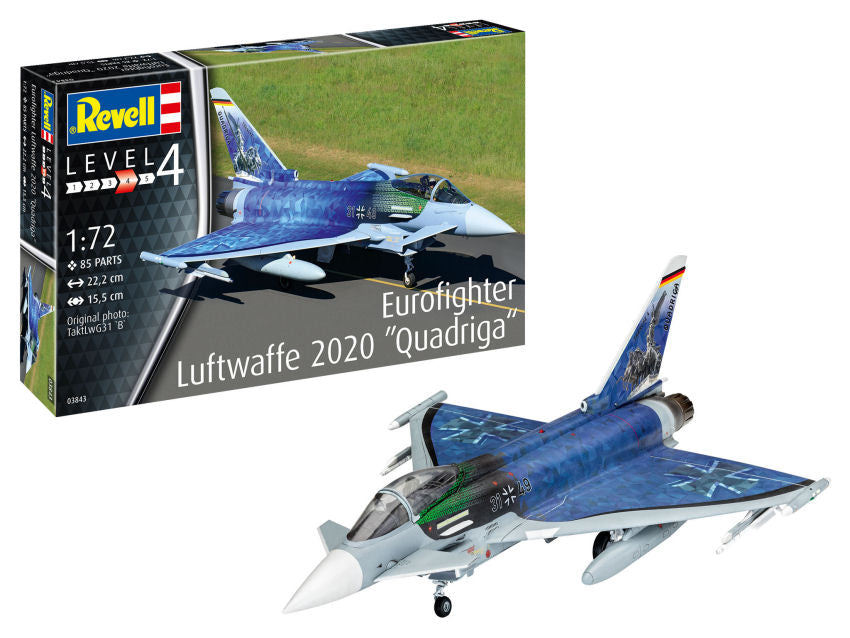 Eurofighter Luftwaffe 2020 "quadriga" Kit – Revell 1:72