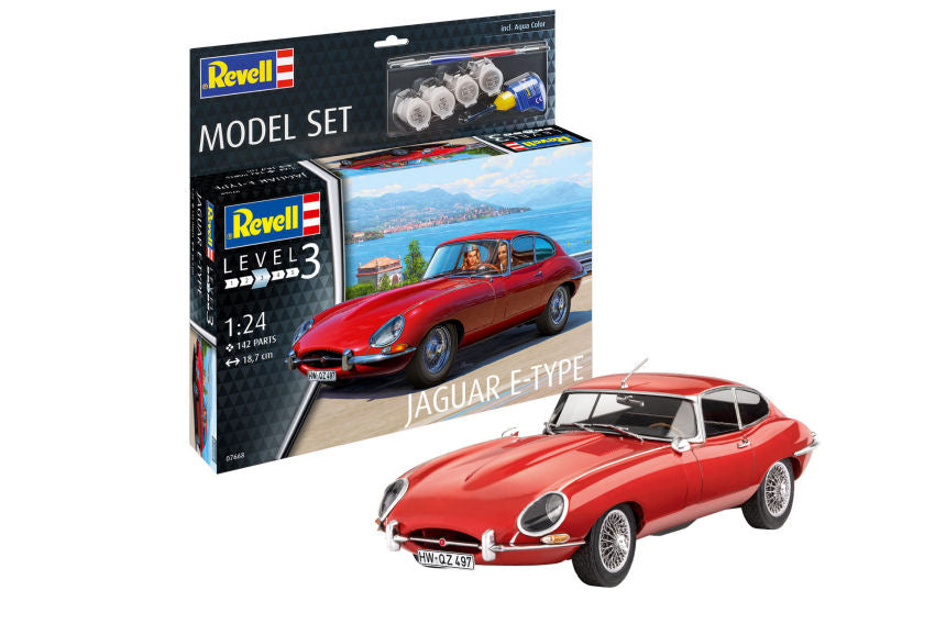 Jaguar E-type Model Set Kit – Revell 1:24