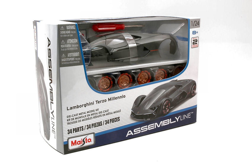 Lamborghini Terzo Millennio 2020 Silvergun Kit – Maisto 1:24