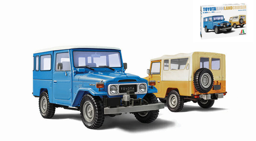 Toyota Land Cruiser BJ-44 Soft/hard Top Kit – Italeri 1:24