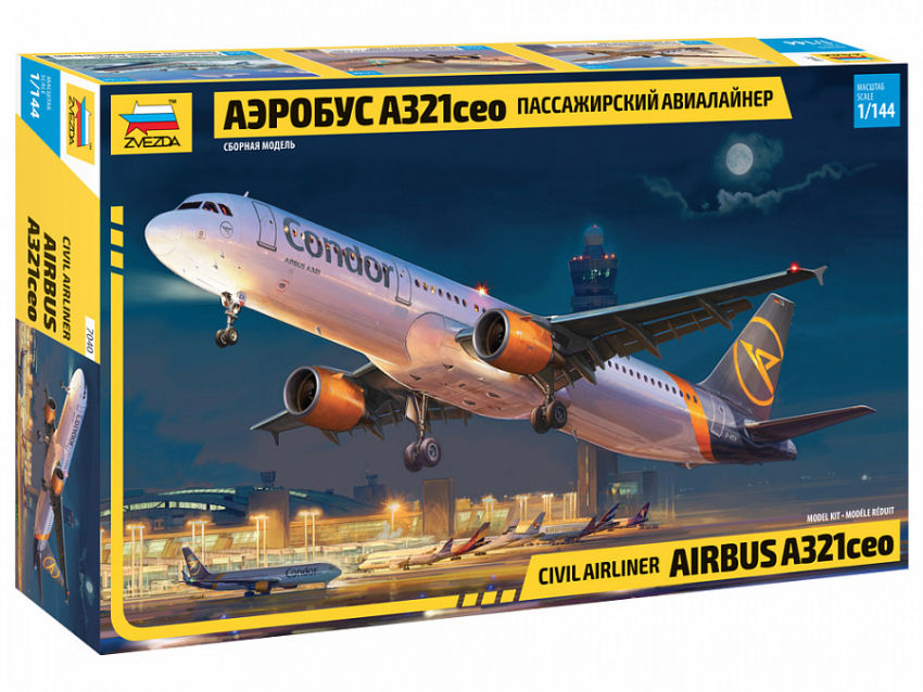 Airbus A321 Ceo Kit – Zvezda 1:144