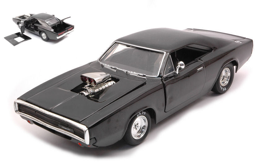 Dodge Charger Rt 1970 Fast & Furious Black – Jada Toys 1:24