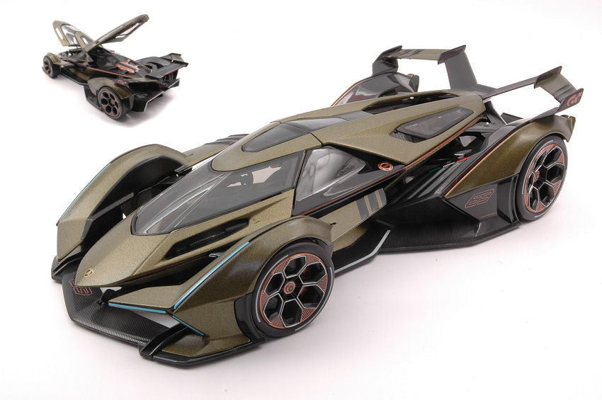 Lamborghini V12 Vision Gran Turismo 2021 Green – Maisto 1:18