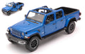 Jeep Gladiator Overland Open Top Blue – MotorMax 1:24