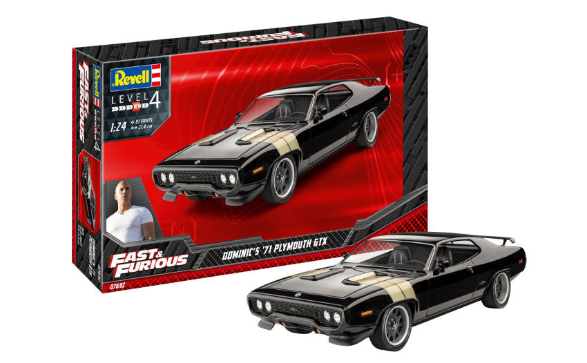 Fast & Furious - Dominic's 1971 Plymouth Gtx Kit – Revell 1:24