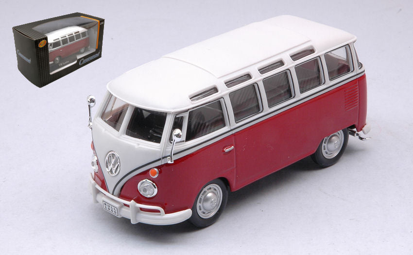 VW T1 Samba Red/white – Cararama 1:43