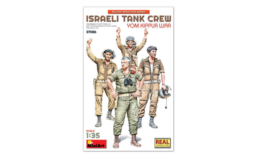 Israeli Tank Crew Yom Kippur War Kit – Miniart 1:35