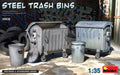 Steel Trash Bins Kit – Miniart 1:35