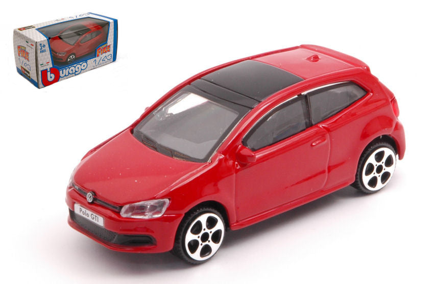 VW Polo Gti Mark 5 Red – Burago 1:43