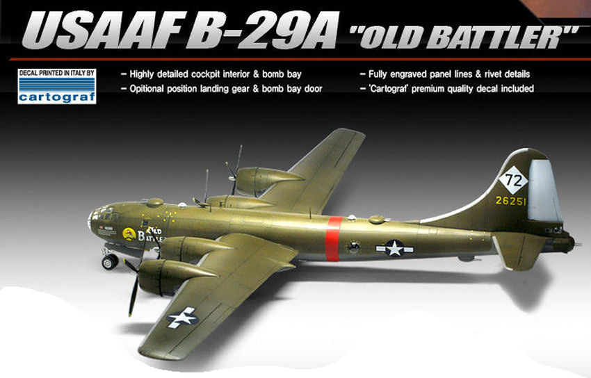 Usaaf B-29 Old Blatter Kit – Academy 1:72