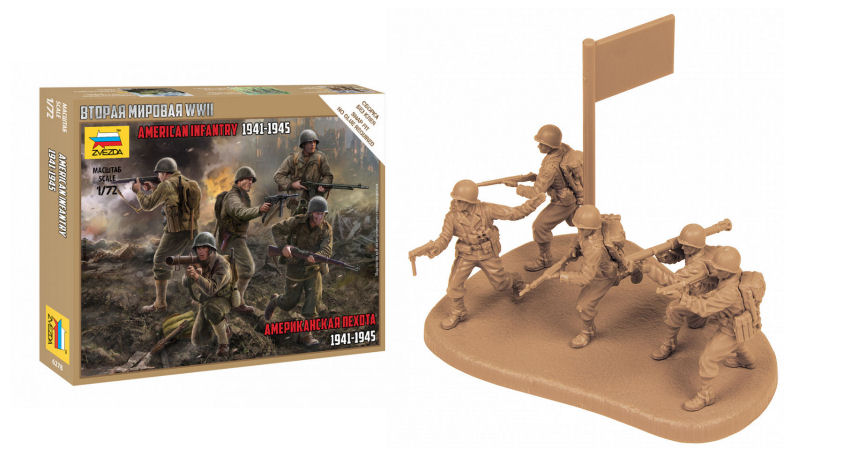 US Infantry WWII Kit – Zvezda 1:72
