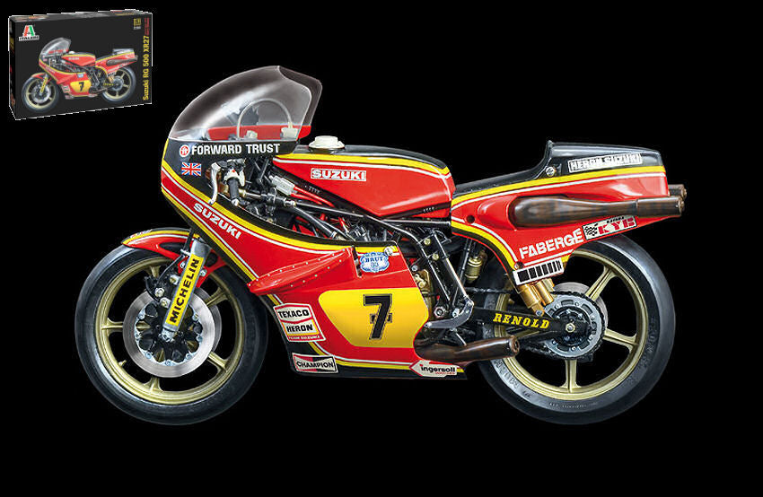 Suzuki Rg 500 XR27 1978 Barry Sheene Kit – Italeri 1:9
