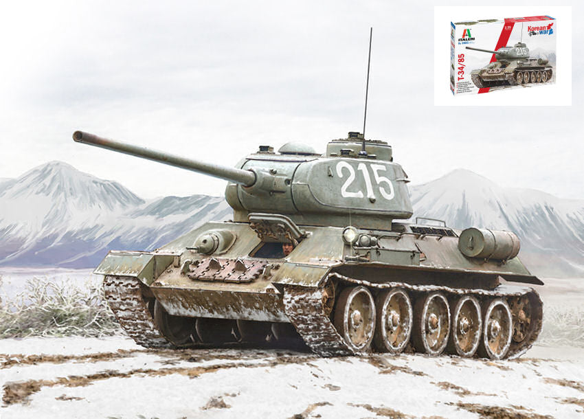T-34/85 Korean War Kit – Italeri 1:35