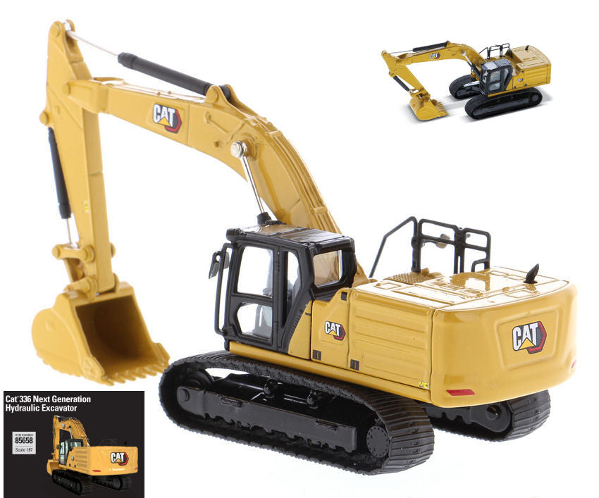 Cat 336 Hydraulic Excavator – Diecast Master 1:87