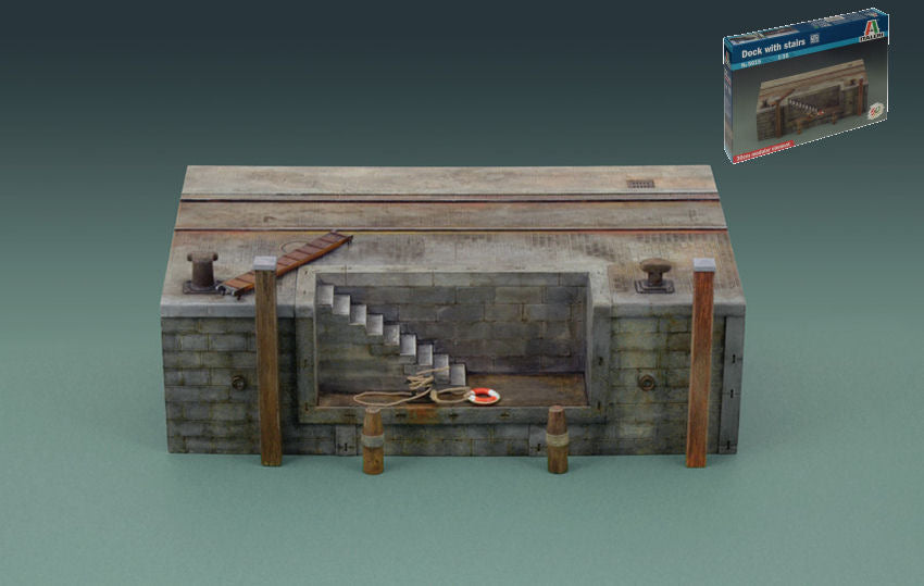 Dock With Stairs Kit – Italeri 1:35