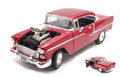 Chevrolet Bel Air 1955 Metallic Red – MotorMax 1:18