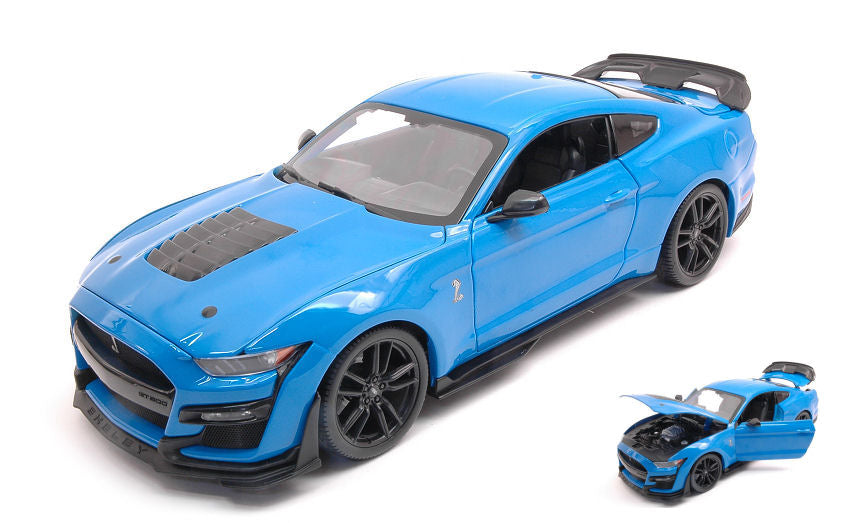 Ford Mustang Shelby GT500 2020 Blue – Maisto 1:18