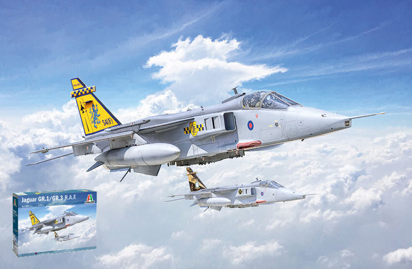 Sepecat Jaguar Gr.1-3 Raf Kit 1:72 – Italeri