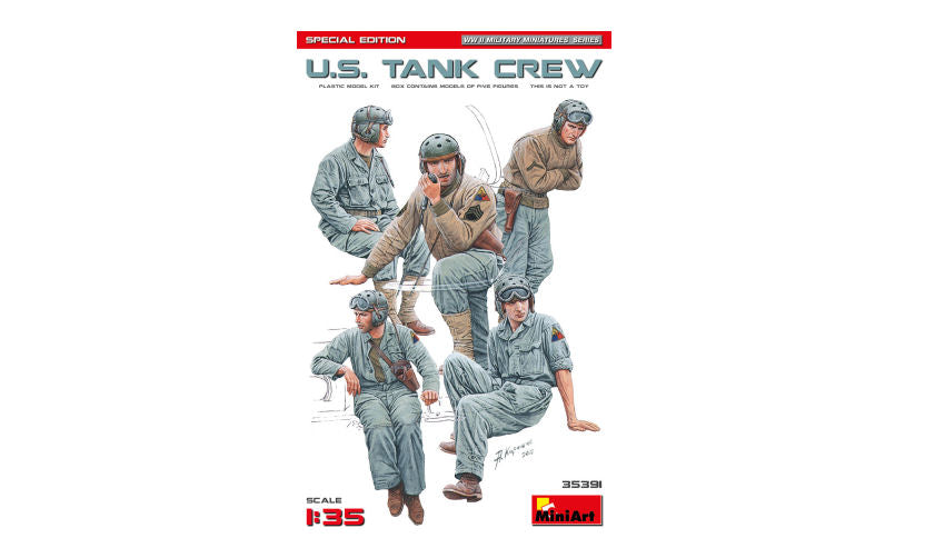 U.S.TANK Crew Special Edition Kit – Miniart 1:35