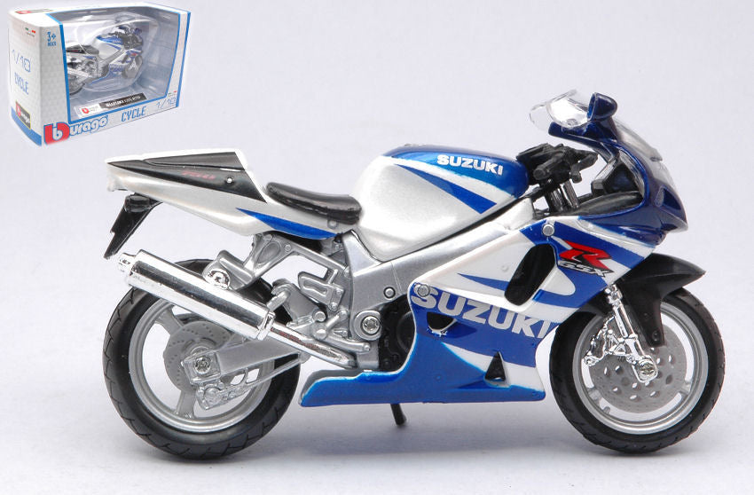 Suzuki GSX-R750 Blue – Burago 1:18
