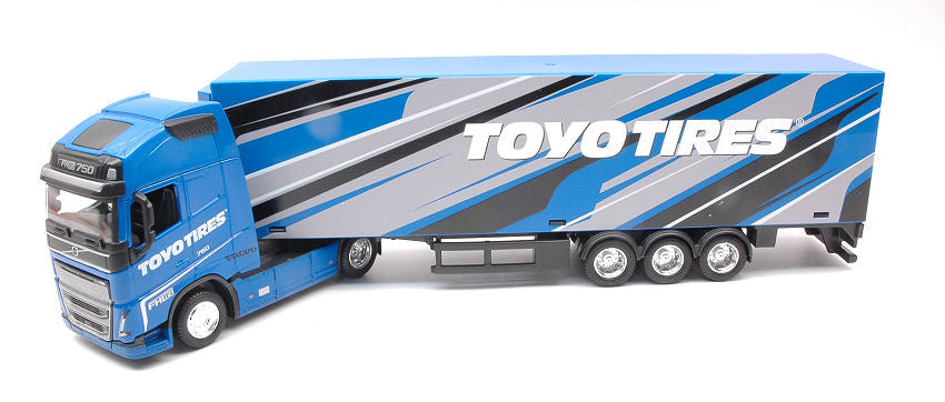 Volvo FH16 Globetrotter 750 Xxl "toyo Tyres" Blue – Burago 1:43