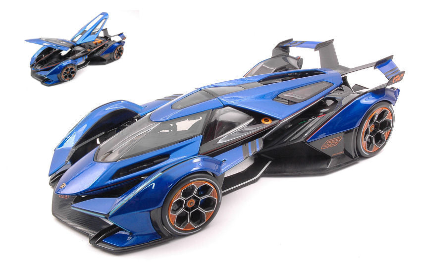 Lamborghini V12 Vision Gran Turismo 2021 Blue – Maisto 1:18