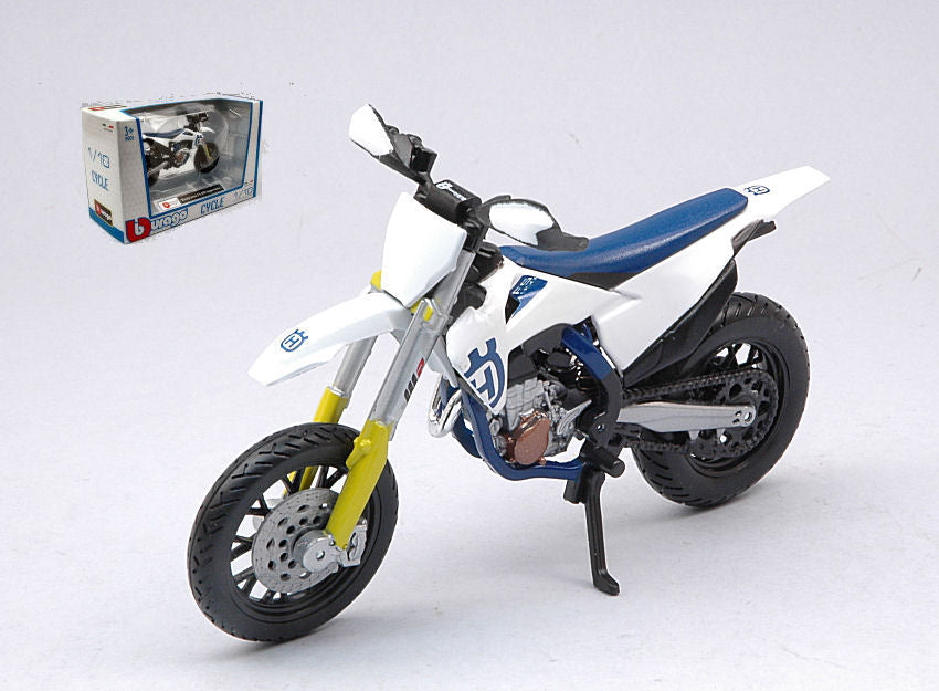 Husqvarna Fs 450 Supermoto White – Burago 1:18