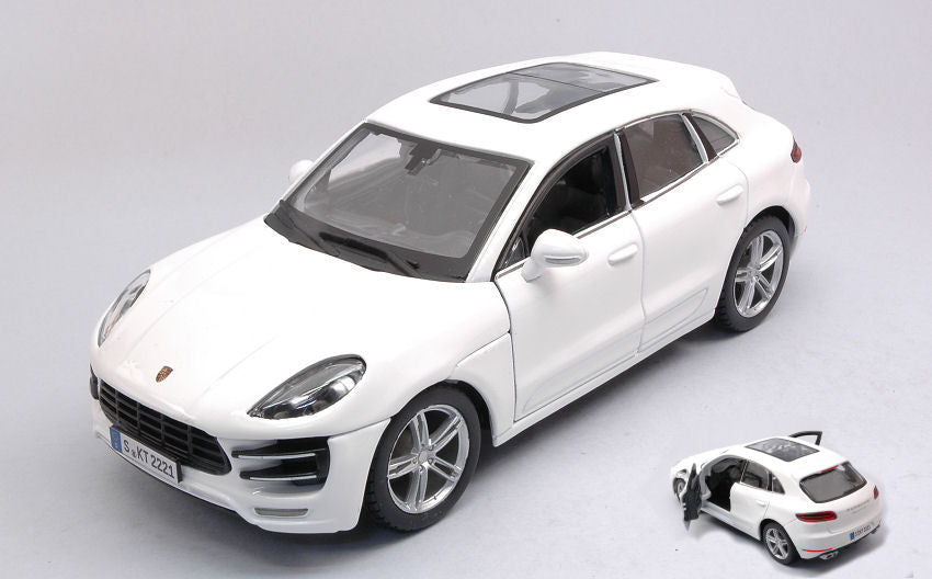 Porsche Macan 2015 White – Burago 1:24