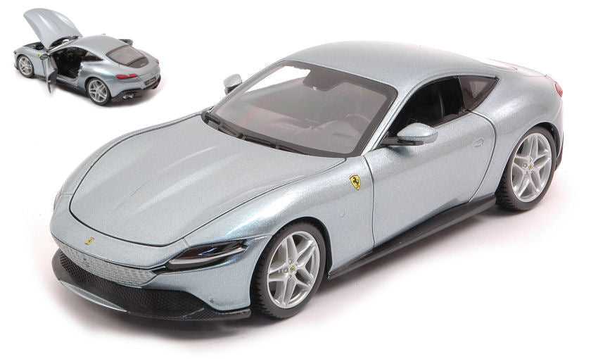 Ferrari Roma Silver – Burago 1:24
