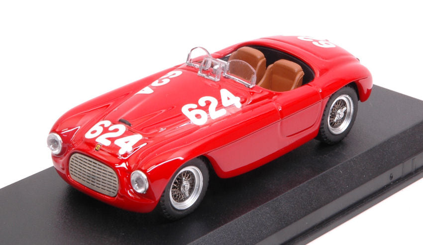 Ferrari 166 Mm N.624 Winner Mille Miglia 1949 C.BIONDETTI-E.SALANI – Art Model 1:43